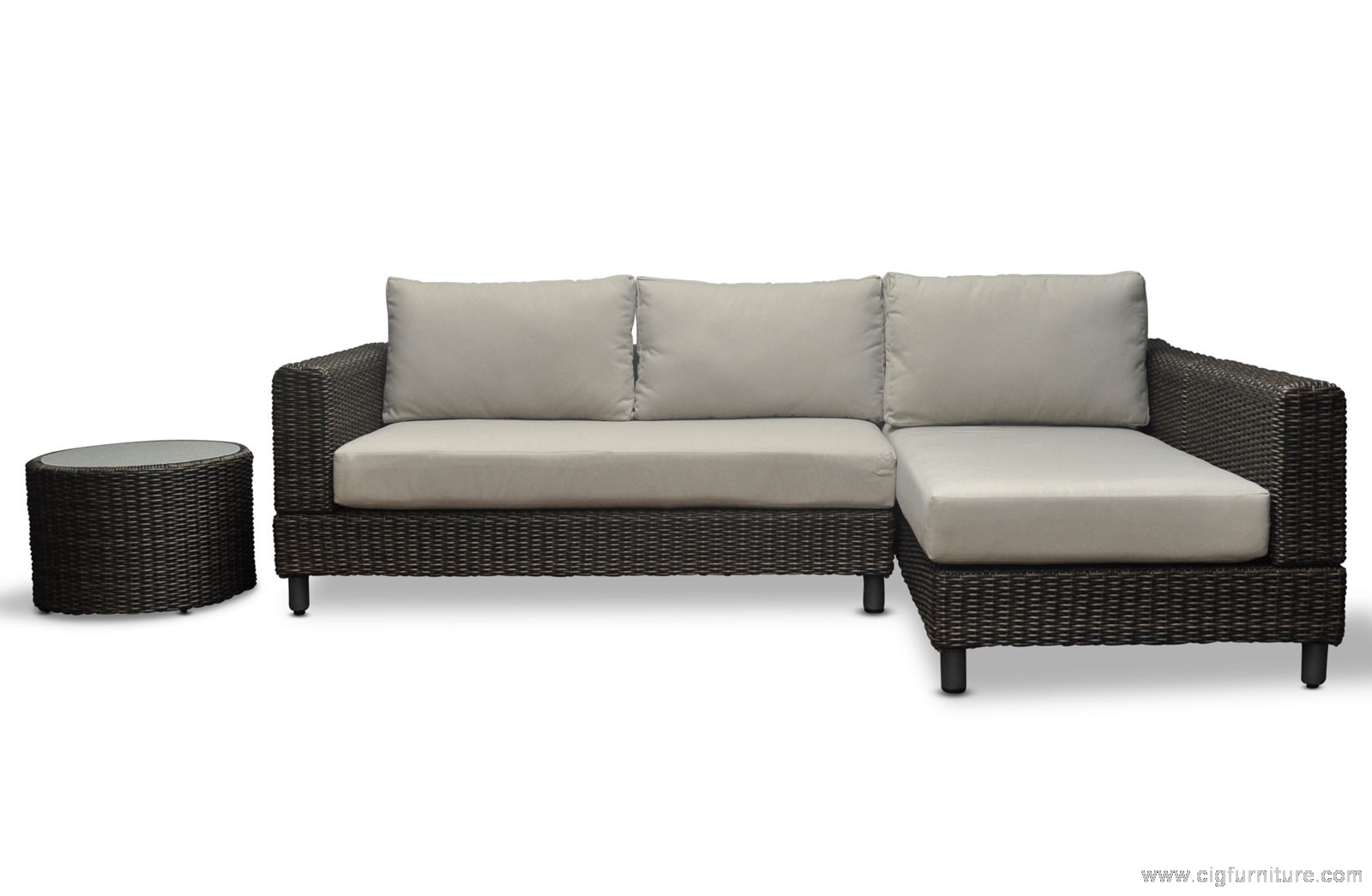 outdoor wicker lounge sofa bed