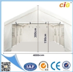 4x8 White outdoor manual party tent gazebo